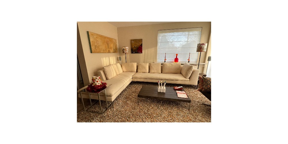 Stofferen B & B Italia hoekbank