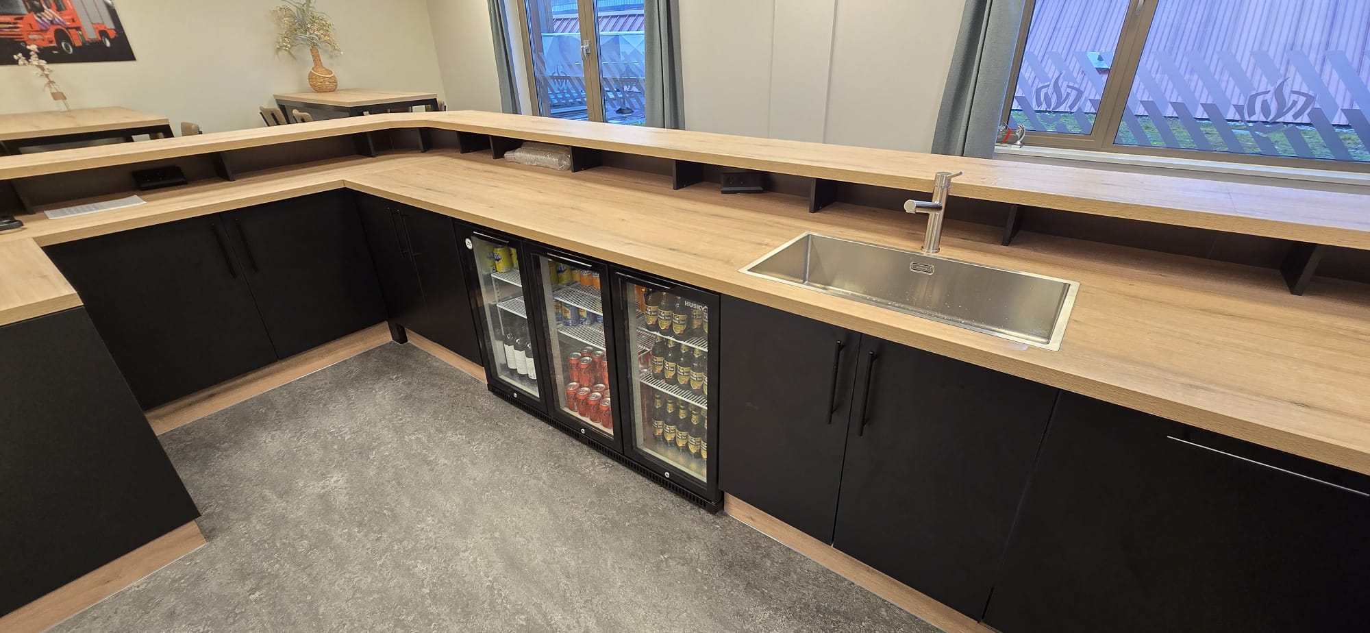 Bar op maat brandweer kazerne